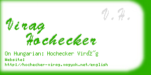 virag hochecker business card